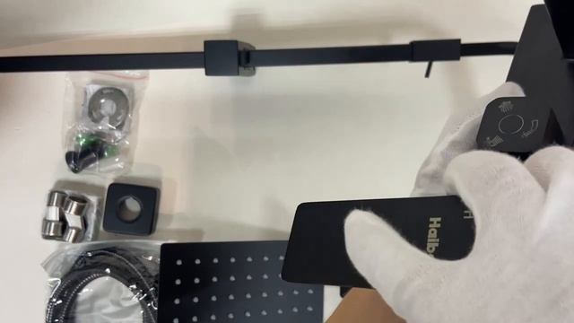 Душевой комплект Haiba HB24703-7 из нержавеющей стали смотреть онлайн