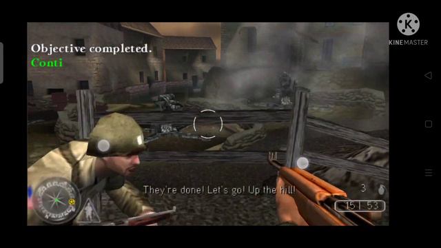 CALL OF DUTY: Roads To Victory ppsspp Smartphone gameplay смотреть онлайн