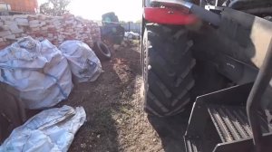 Кировец К525пр. Утреннее обслуживание трактора, куда смотрим