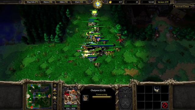 Warcraft 3 | Survival Chaos - We're gonna make it! BELIEVE! | ASMR | WarBoss смотреть онлайн