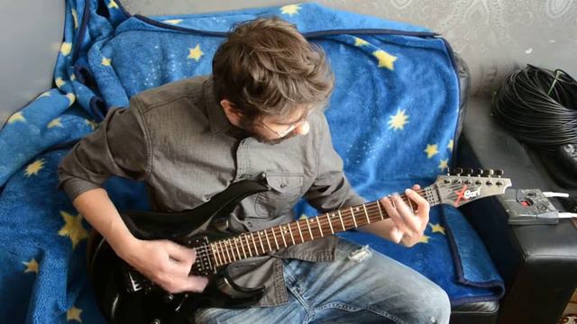 Metal Guitar Improvisation - Cort X-6 смотреть онлайн