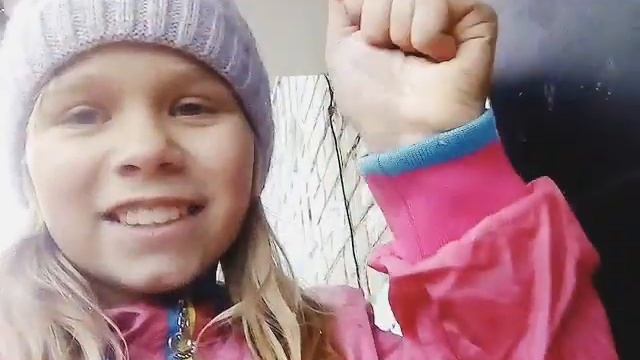 Наступила зима, первый снег в октябре