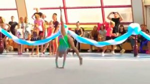 Мисс Николь соревнования С обручем и булавами :)