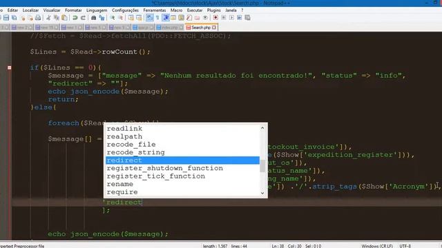 Controle de Estoque PHP Aula 13 Módulo de Pesquisa смотреть онлайн