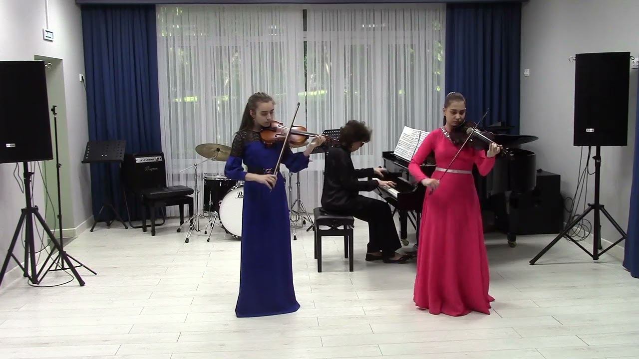 А. Вивальди Концерт для двух скрипок с оркестром (переложение для 2-х скрипок и фортепиано) смотреть онлайн