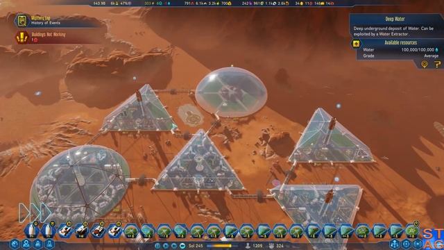 Milestone March (Episode 22) - Surviving Mars: Blue Sun Corporation Let's Play смотреть онлайн