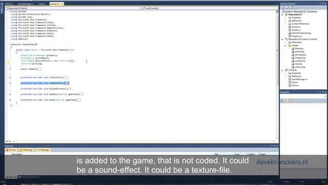 Programming in C#: Part 1 - Creating a Bejeweled Game in XNA смотреть онлайн