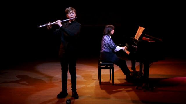 Handel. Sonata #5 G-dur, Op.1, Adagio,  G.Faure. Fantaisie, Op.79. Даниил Росс - флейта.