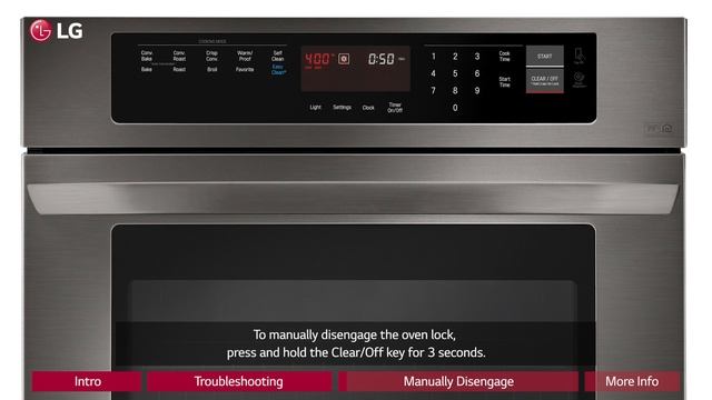 [LG Range] How To Unlock Your LG Oven смотреть онлайн