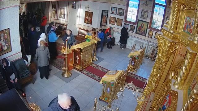 Литургии в Неделю 24-ю по Пятидесятнице (видеокамера №2) смотреть онлайн