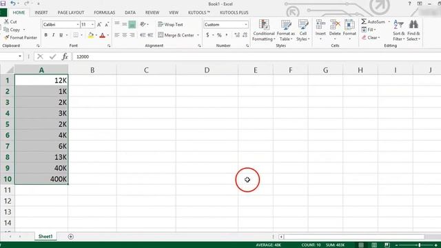 How to convert abbreviate or shorten long numbers in Excel | Kutools For Excel смотреть онлайн