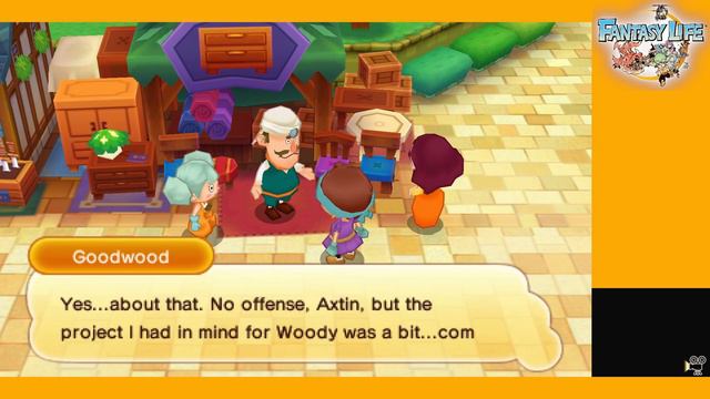 Fantasy Life Part 18: I Wanna Build a Chair! смотреть онлайн