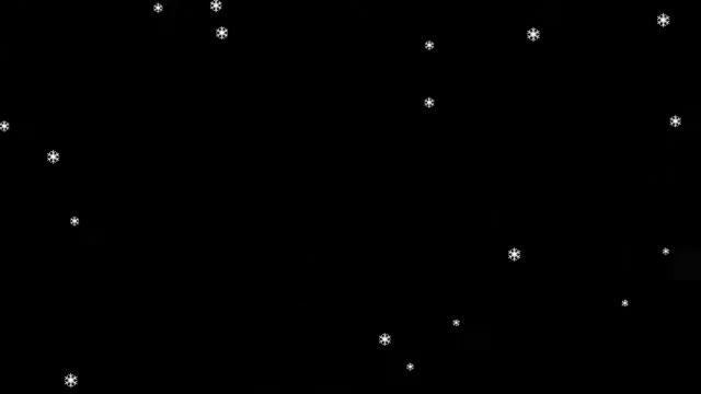 Снежинки летят смотреть онлайн