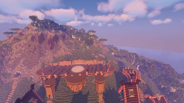 "Stronghold of Ragnar" Minecraft Viking Timelapse (4k 60 FPS) смотреть онлайн