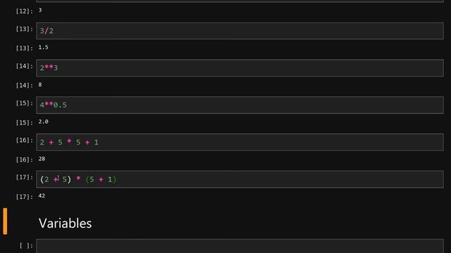 Python Basics - Numbers and Variables смотреть онлайн