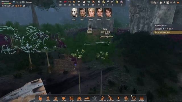 3D Rimworld Colony & Military Base Building Game with DRONES | Stranded: Alien Dawn FIRST DLC смотреть онлайн