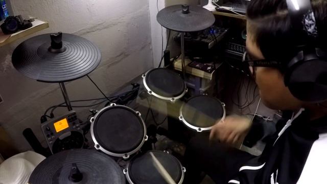 Uptown Funk - Mark Ronson Ft. Bruno Mars | Drum Cover смотреть онлайн