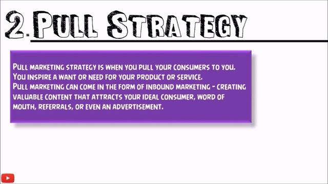 Pull vs. push strategy || Meaning || Difference || Promotion mix || marketing management || ppt смотреть онлайн