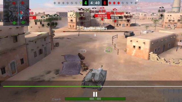 WoTBlitz ● Hetzer 1. Battle ● Stock Replay ● 6/7 BOT Matchmaking смотреть онлайн