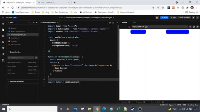 Material UI Styles Explained: makeStyles, useStyles, withStyles, and createStyles смотреть онлайн