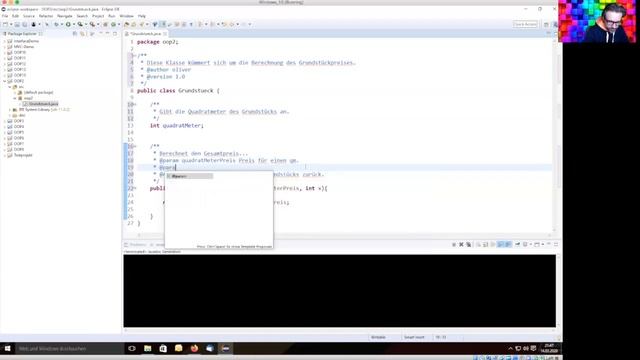 Javadoc - Dokumentationskommentare смотреть онлайн