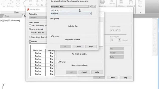 24 How to Link Excel Table to AutoCAD | AutoCAD Table Data Link | AutoCAD Excel Data Link Table смотреть онлайн