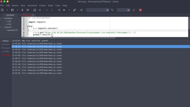 Python How To: Turn web cmd injection into a "shell" смотреть онлайн