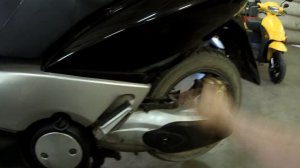 Обзор Yamaha TMax 500 , первого поколения, часть 1.