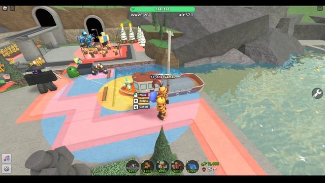 обзор карты Portland new tower defense simulator, обновление тдс, new Portland tds roblox смотреть онлайн