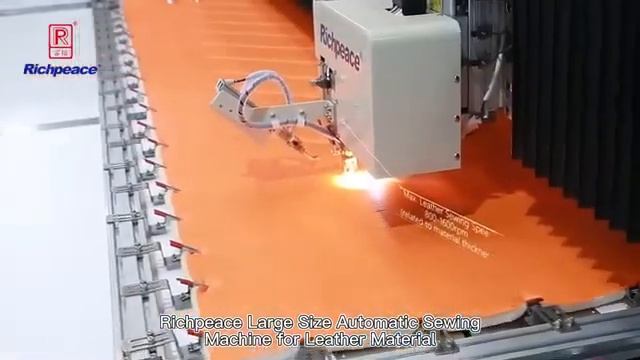 Фу И Полностью автоматическая кожаная швейная машина большой площади смотреть онлайн