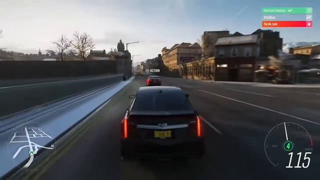 Cadillac CTS-V & Infiniti Q50 EAU Rouge Online - Forza Horizon 4 - Logitech G920 Gameplay смотреть онлайн