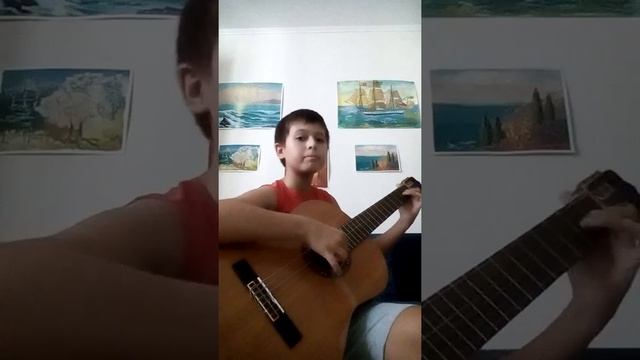 Мазурка на гитаре! смотреть онлайн