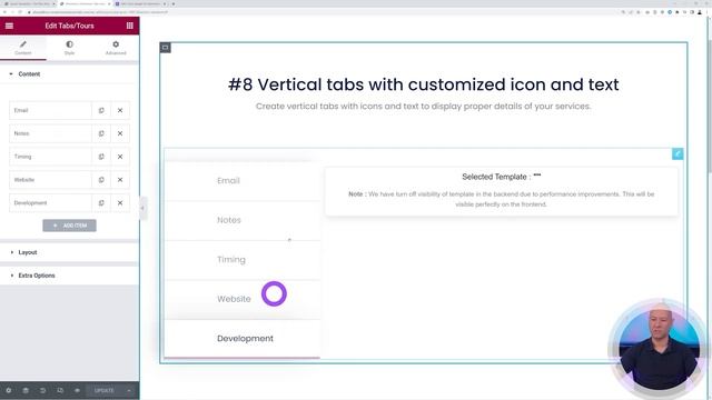 How to Create a Vertical Tabs Layout in Elementor? (Part 1/8) смотреть онлайн