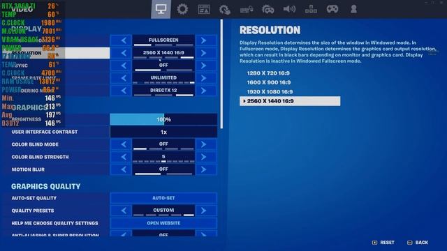 Fortnite: RTX 3060 TI + i7 10700KF | Performance vs DX12 LOW Settings | 1440p смотреть онлайн