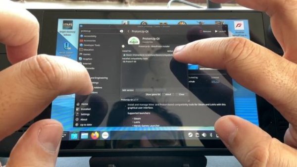 How to Install Proton GE using the Protonup-QT on Steam Deck