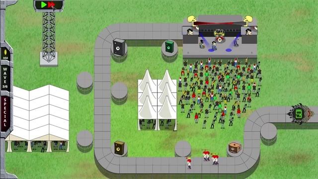 Review: Rock 'N' Roll Defense (Steam) - Defunct Games смотреть онлайн