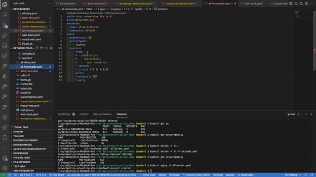 Kubernetes Malayalam WebSeries Network Policies Practical смотреть онлайн