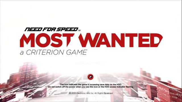 NFS:Most Wanted (2012) - Title screen смотреть онлайн