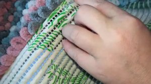 ПУШИСТЫЙ, ПЛЮШЕВЫЙ КОВРИК в ванную из старого резинового коврика из Фикс Прайс. Красота за копейки