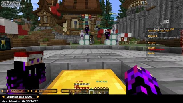 Join EndGuardians End War | Live Streaming with WavesgamerYT Java + MCPE/Bedrock Edition смотреть онлайн