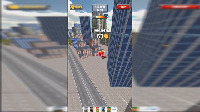 Stunt Truck Jumping Game Gameplay Walkthrough - All Levels Max 100% смотреть онлайн