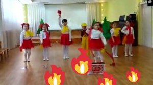 Агитбригада по пожарной безопасности детского сада №156