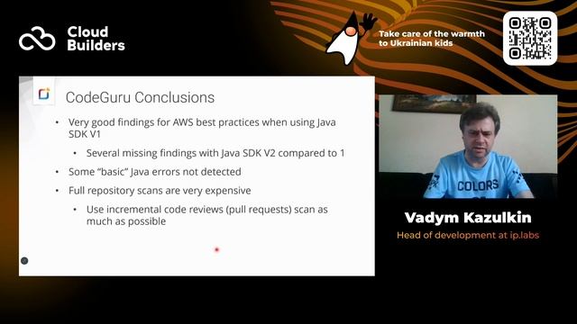 Vadym Kazulkin - Amazon CodeGuru and CodeWhisperer for Java Developers on AWS смотреть онлайн