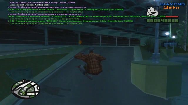 #3 Diamond RP *Amber* | Получаем мед. карту. смотреть онлайн