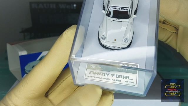 UNBOXING SERIES : MY PORSCHE 993 RWB ARMY GIRL VERSION 2 BY FUEL ME 1:64 SCALE смотреть онлайн