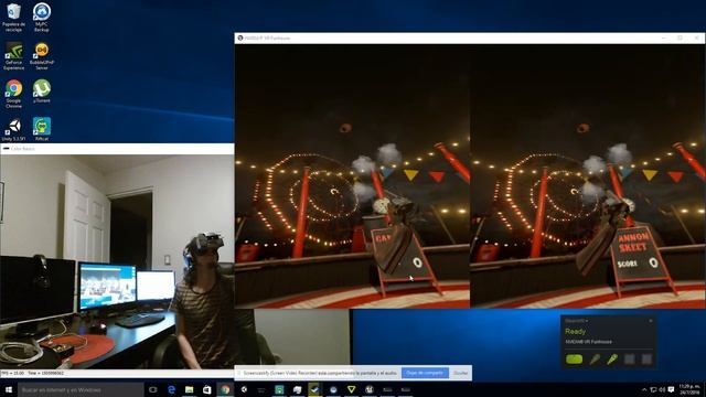 NVIDIA VR FunHouse no Vive смотреть онлайн