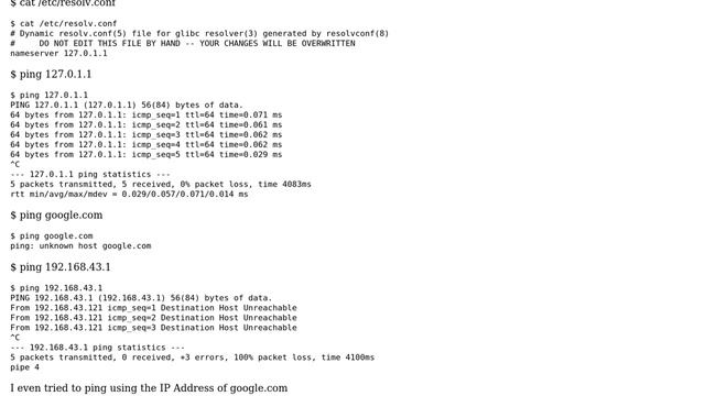 Unix & Linux: Ethernet Connected but no internet access on Linux Mint (2 Solutions!!) смотреть онлайн