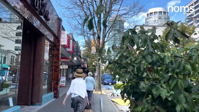 [4K] Relaxing Vancouver Robson Street Walking Tour To West End смотреть онлайн