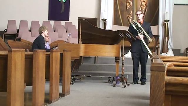 Dossett - Trilogy for Bass Trombone and Piano - I (David Allen) смотреть онлайн