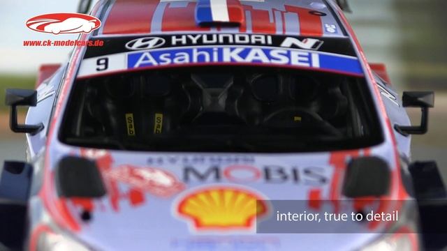 Ck-modelcars-video: Hyundai I20 Coupe WRC #9 Rallye Monte Carlo 2020 Loeb, Elena Ixo